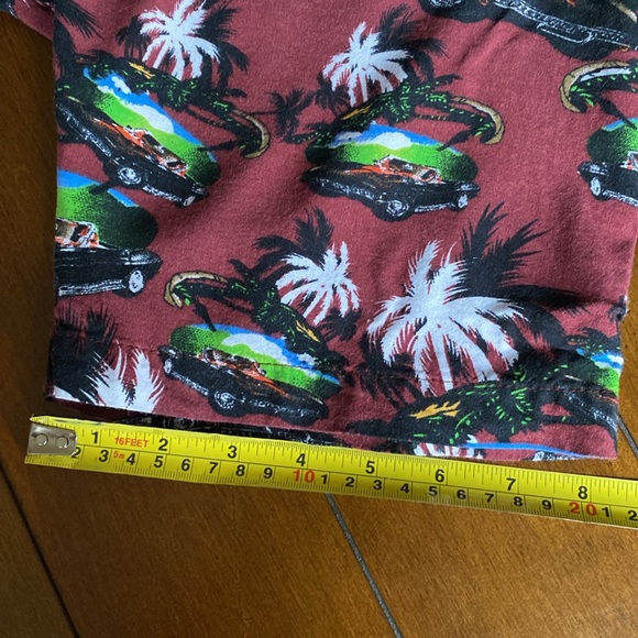 PURITAN Hawaiian Shirt 100% Rayon Size XLT/1X - Picture 9 of 11